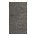 Configuracion 4&apos;x6&apos; Handwoven Light Coffee Leather/Cotton Rug CO3268832